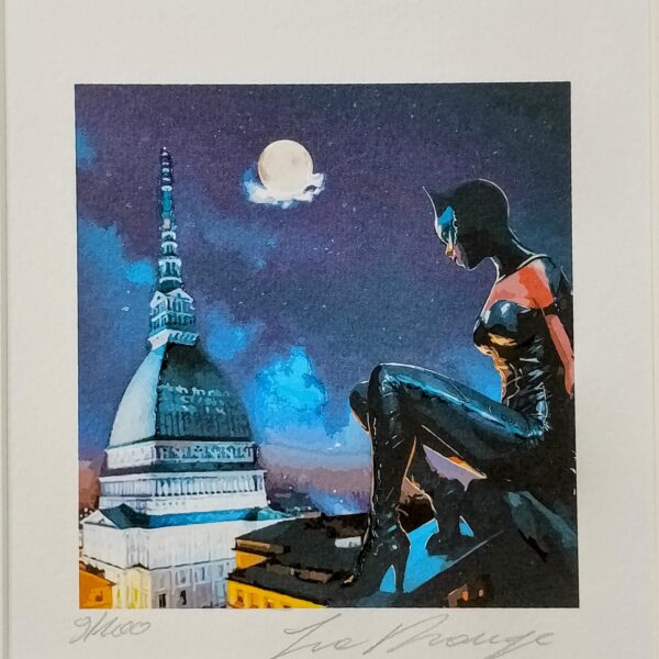 Cat Woman on the Roof - Le Petite | La Rouge