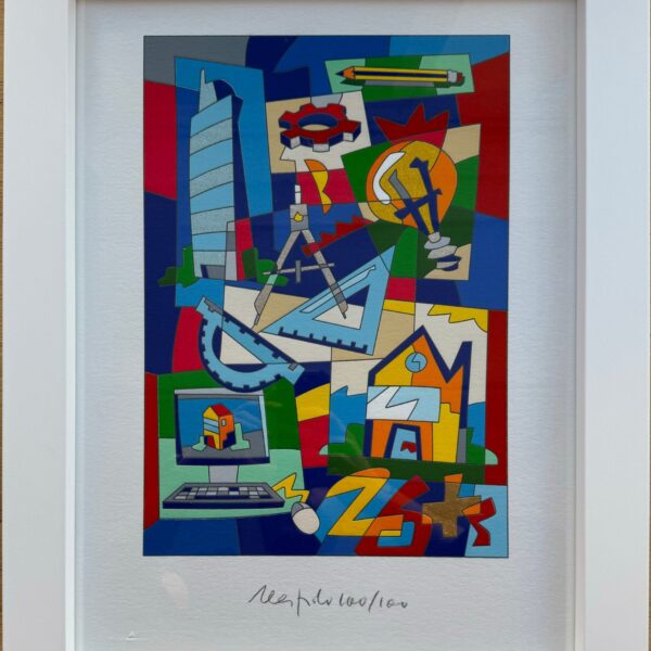 Constructor ad arte | Ugo Nespolo