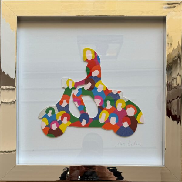 Everyone in the saddle | Marco Lodola