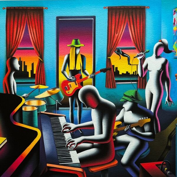 The Mystic Chords of L Memory | Mark Kostabi