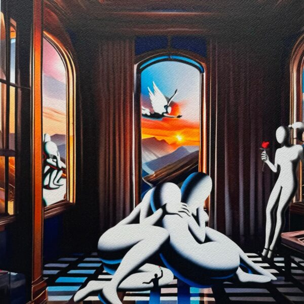Moment of grace | Mark Kostabi