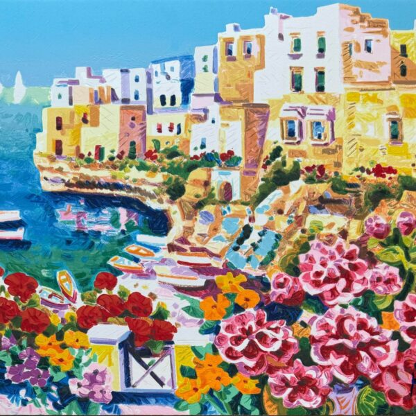 Luce e sole sul golfo di Polignano | Athos Faccincani