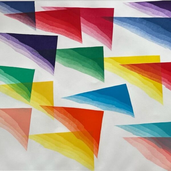 Color fax IV | Piero Dorazio