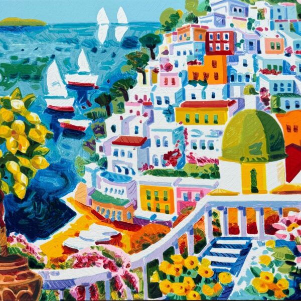 La pianta di limoni a Positano | Athos Faccincani