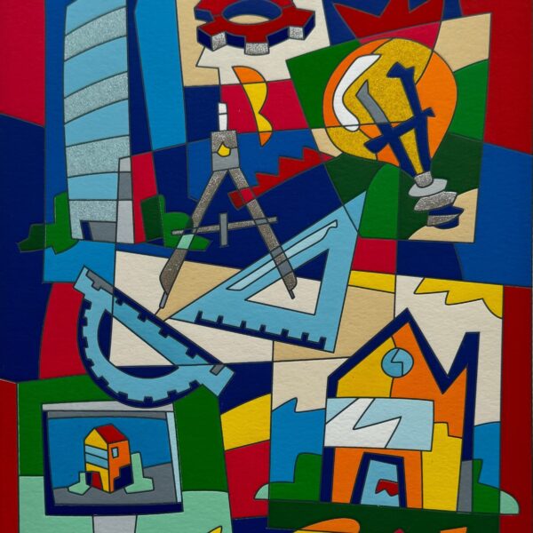 Constructor ad arte | Ugo Nespolo