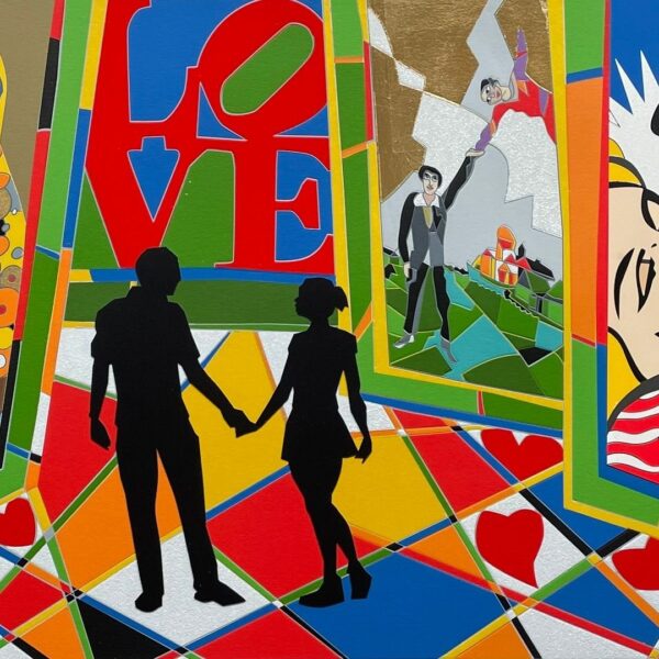 The Road of Love | Ugo Nespolo