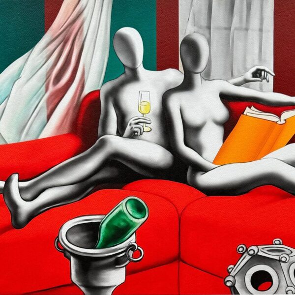 Elegance in Enlightenment | Mark Kostabi