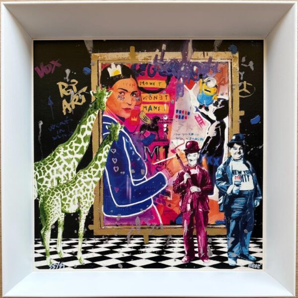 I paint myself-portrait | Renè