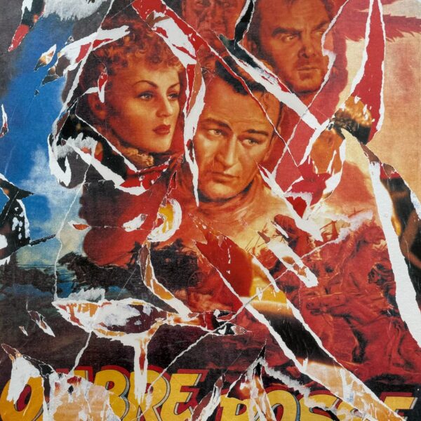 Ombre rosse | Mimmo Rotella