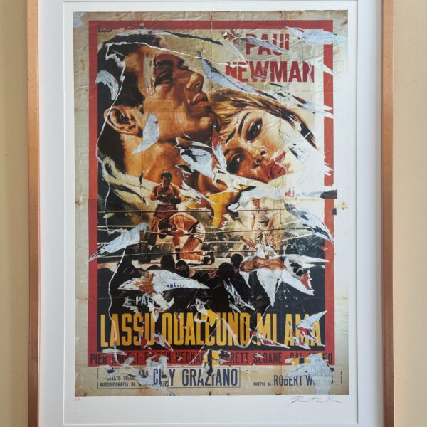 Lassù qualcuno mi ama | Mimmo Rotella