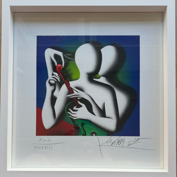 Opera incorniciata: Harmony in motion  | Mark Kostabi