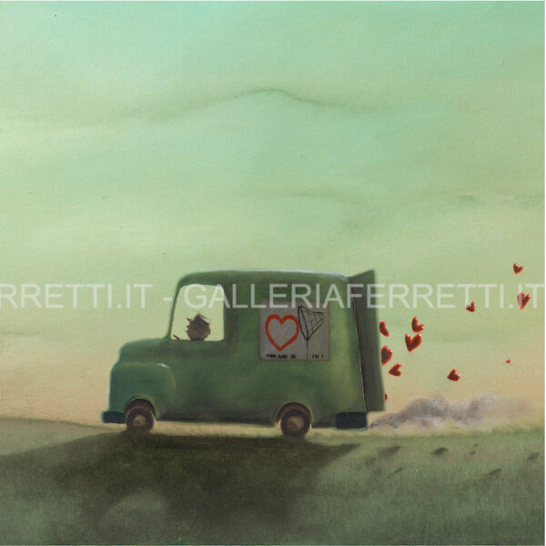 l'accalappiacuori ! cm 19x19 | Diego Santini