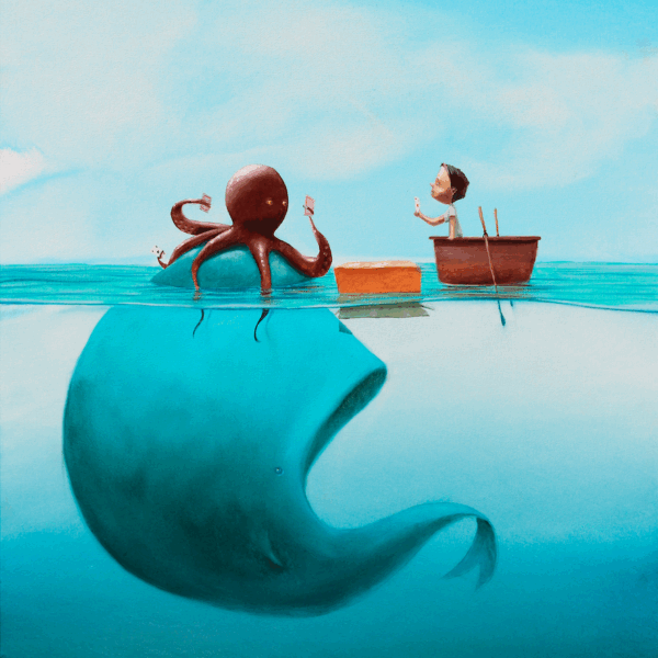 "il baro! " cm 40x35 | Diego Santini