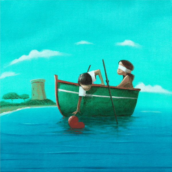 Sei pronta?! cm 35x35 | Diego Santini