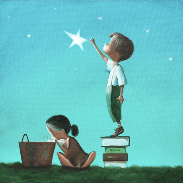 Stelle a volontà ! cm 35x35 | Diego Santini