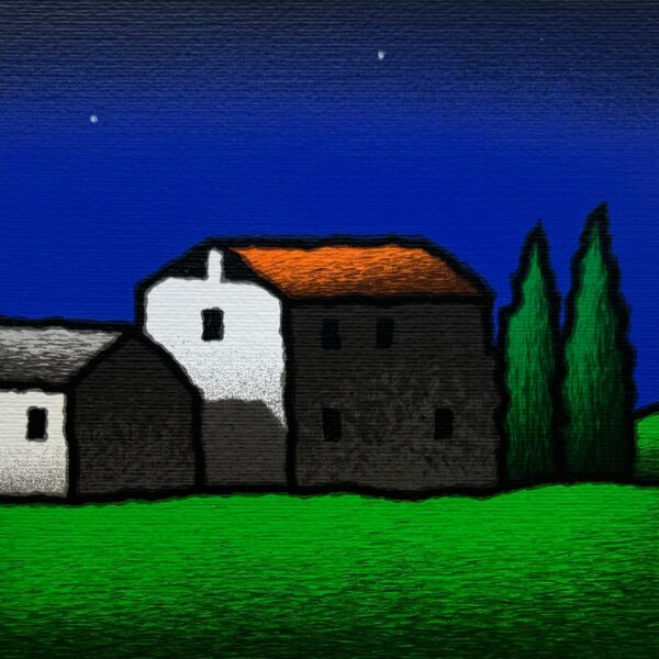 Casolare a sera  | Tino Stefanoni