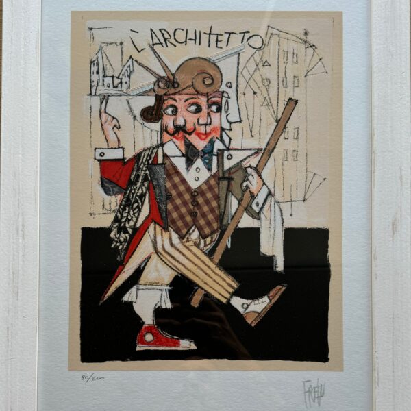 Opera incorniciata: L'architetto | Paolo Fresu