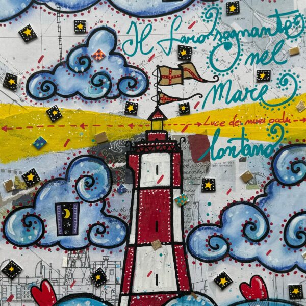 Il faro sognante nel mare  | Andrea Agostini