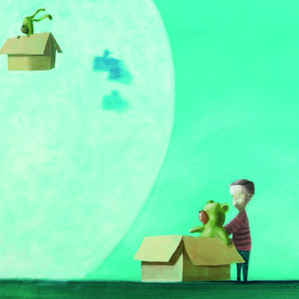 Buon viaggio ! cm 19x19 | Diego Santini