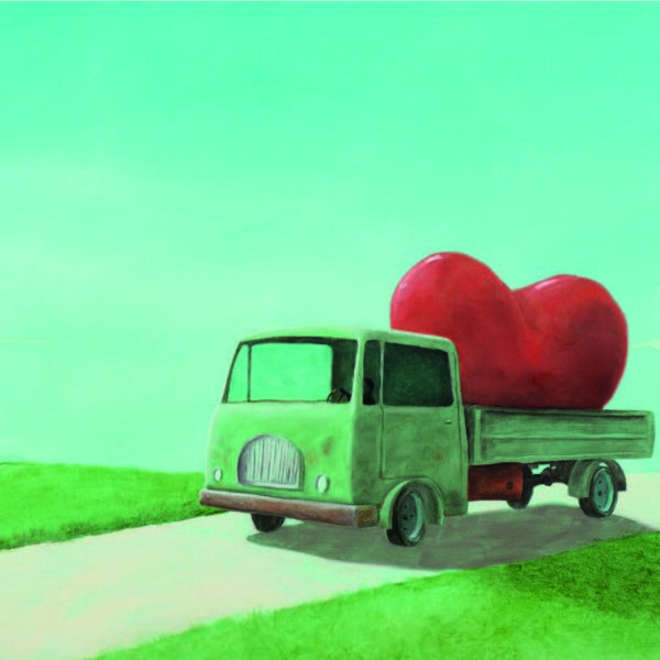 Un cuore grande ! cm 19x19 | Diego Santini