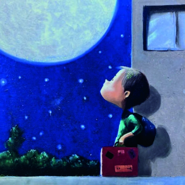 il primo giorno ! cm 19x19 | Diego Santini