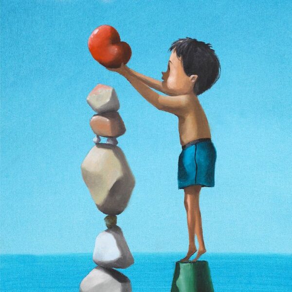 Con tutto l'impegno! cm 24x30  Diego Santini