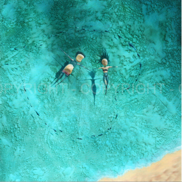 è inutile negarlo! cm 40x40 | Diego Santini