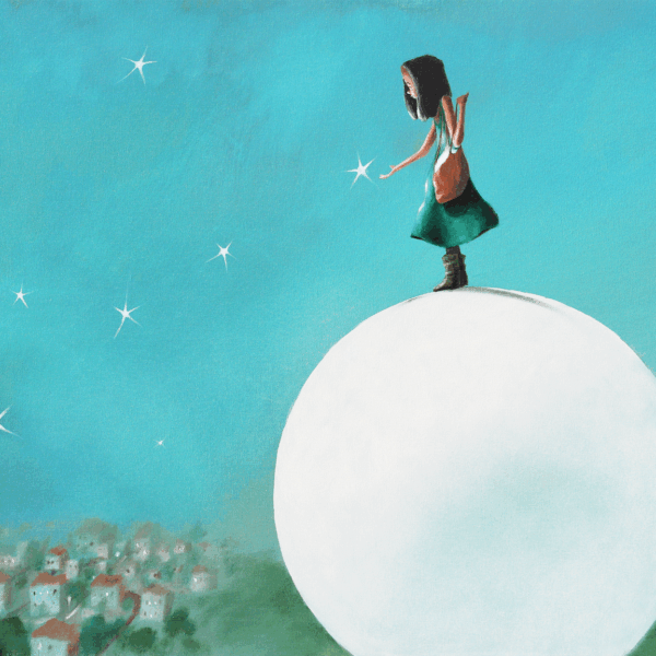 La Regina delle stelle ! cm 40x35 | Diego Santini