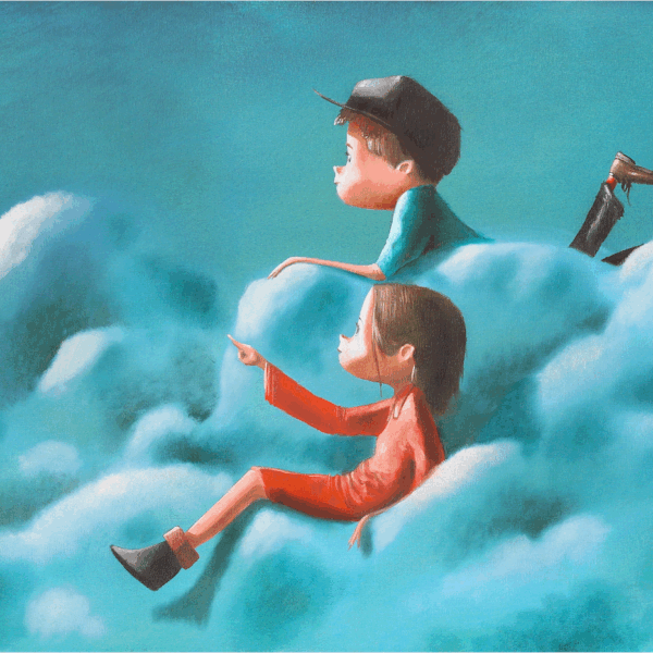 E' arrivata una stella ! cm 30x50 | Diego Santini