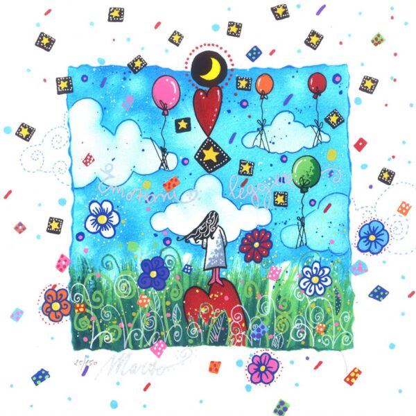 Marzo (fondo bianco) - La nave dei sogni| Andrea Agostini