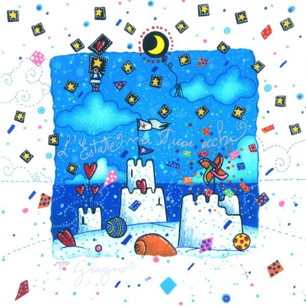 Giugno (fondo bianco) - La nave dei sogni| Andrea Agostini