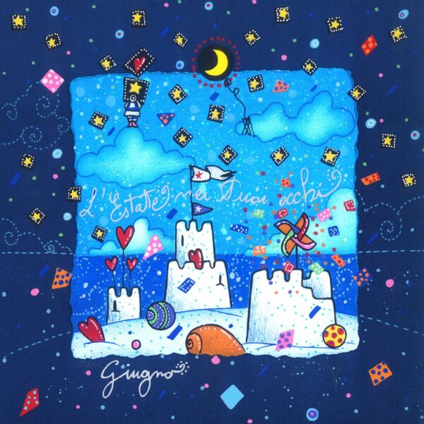 Giugno (fondo blu) - La nave dei sogni| Andrea Agostini