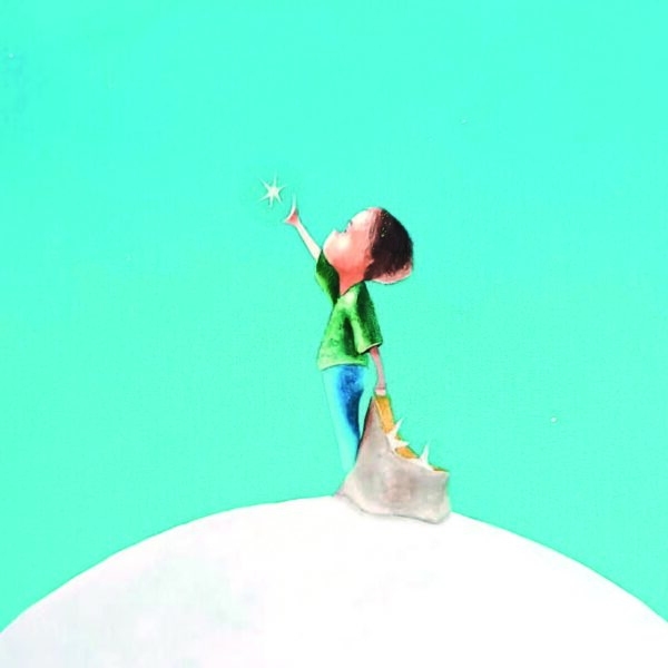 "Il rubastelle" 19x19 cm | Diego Santini