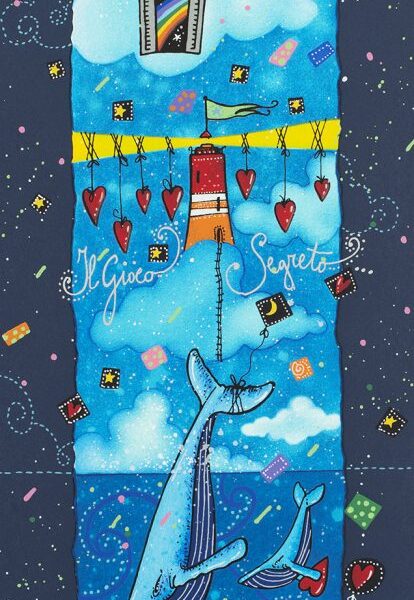 Il gioco segreto (fondo blu) | Andrea Agostini