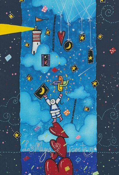 La magia per te (fondo blu) | Andrea Agostini