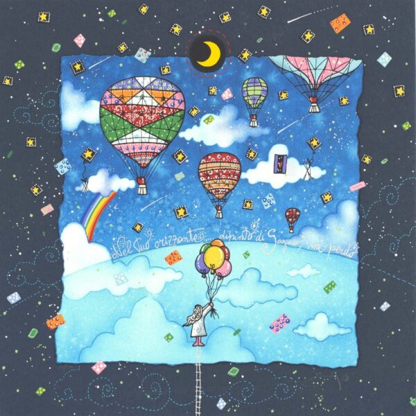 Nel tuo orizzonte dipinto di sogno mi perdo| Andrea Agostini