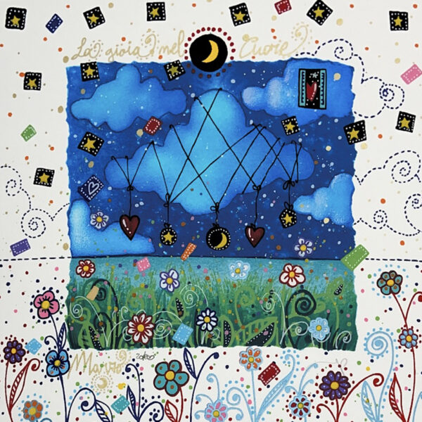 Marzo - La danza delle stelle (fondo bianco) | Andrea Agostini