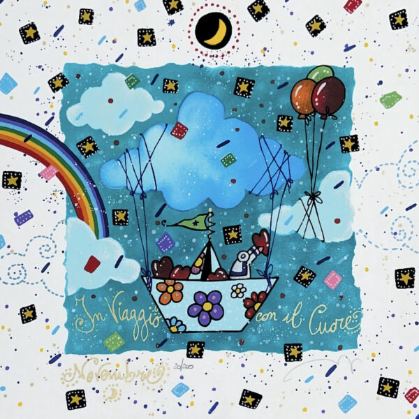 Novembre - La danza delle stelle (fondo bianco) | Andrea Agostini