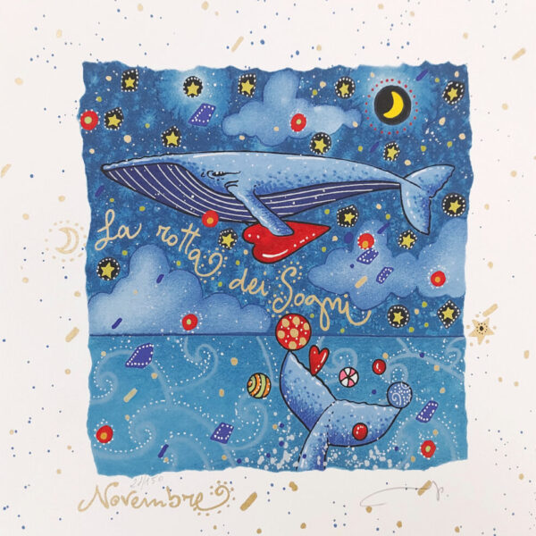 Novembre - Segui la Rotta del Cuore (fondo bianco) | Andrea Agostini