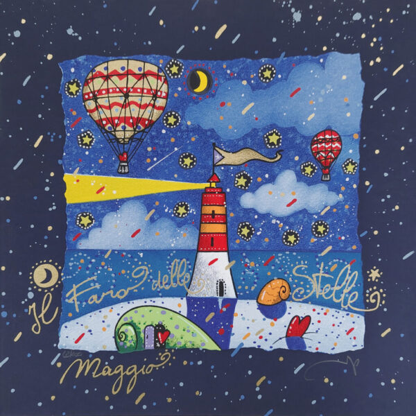 Maggio - Segui la Rotta del Cuore (fondo blu) | Andrea Agostini