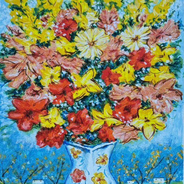 Vaso di fiori  | Michele Cascella