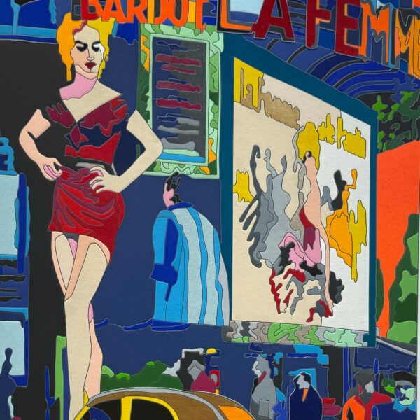 La femme e la pantaine  | Ugo Nespolo