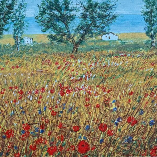 Campo di fiori II | Michele Cascella