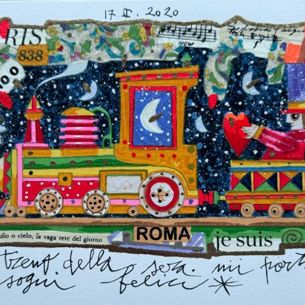 Il treno della sera mi porta sogni felici  | Francesco Musante