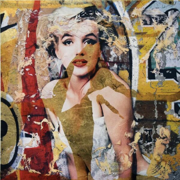 Marilyn 1 (Stile Rotella) | Giuliano Grittini