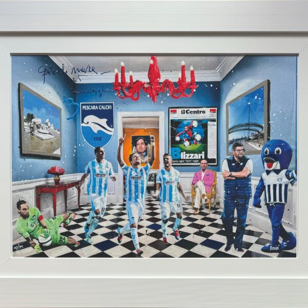 Opera incorniciata: "Big Pescara" - Commemorative edition | Renè