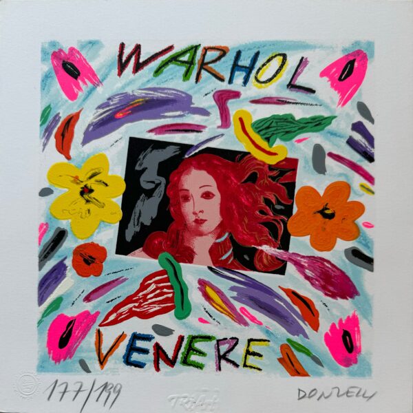 Warhol Venere (fondo bianco) | Bruno Donzelli
