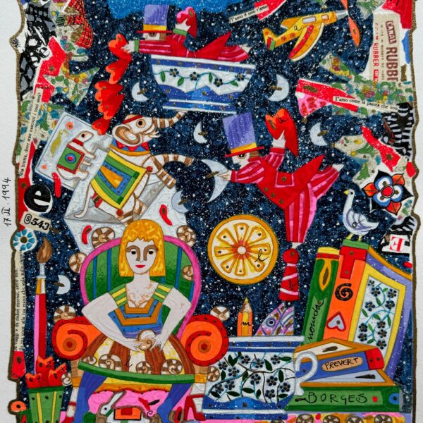 Entriamo felici in un nuovo sogno colorato (fondo bianco) | Francesco Musante