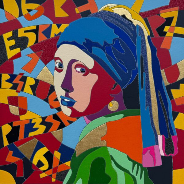 Vedo Vermeer | Ugo Nespolo