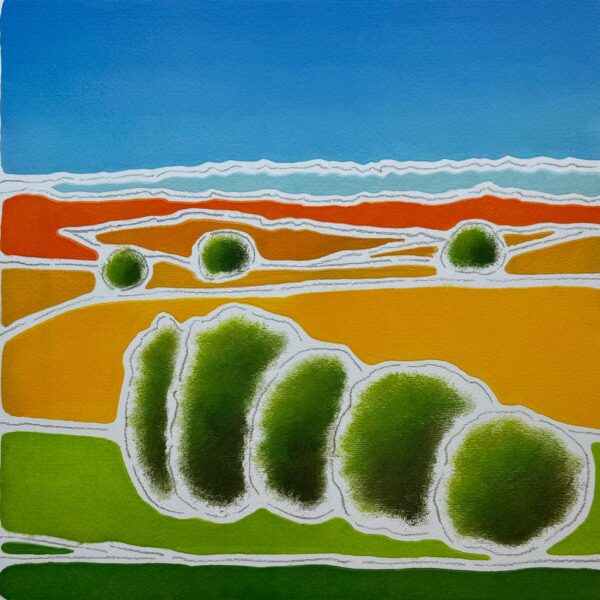 Paesaggio italiano, pomeriggio a Tonco | Mery Rigo